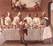 ZURBARAN  Francisco de St Hugo of Grenoble in the Carthusian Refectory oil painting picture wholesale
